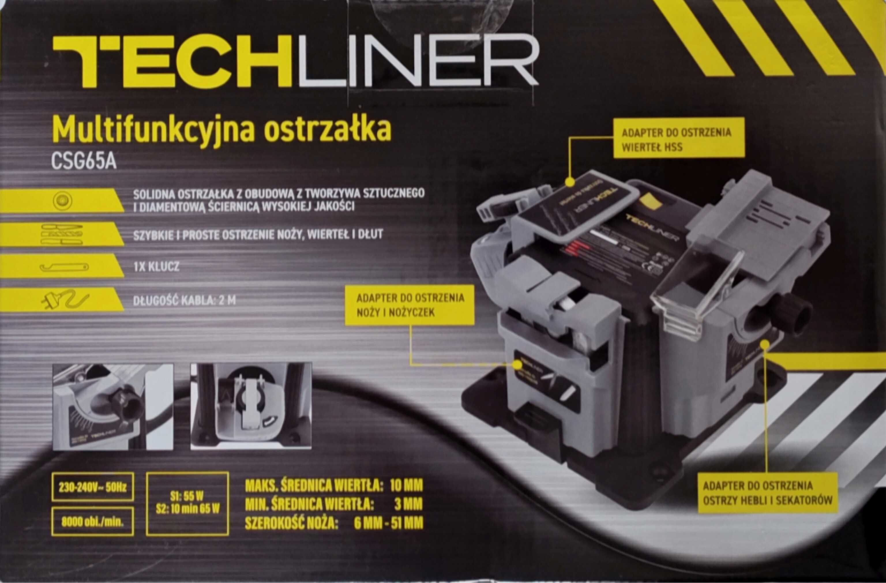 Ostrzałka multifunkcyjna TECHLINER CSG65A