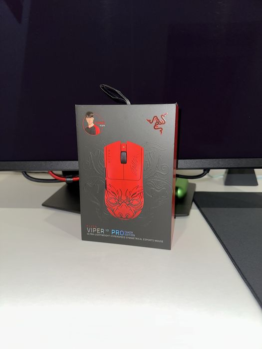 Razer Viper V3 Pro Faker Edition – stan idealny –