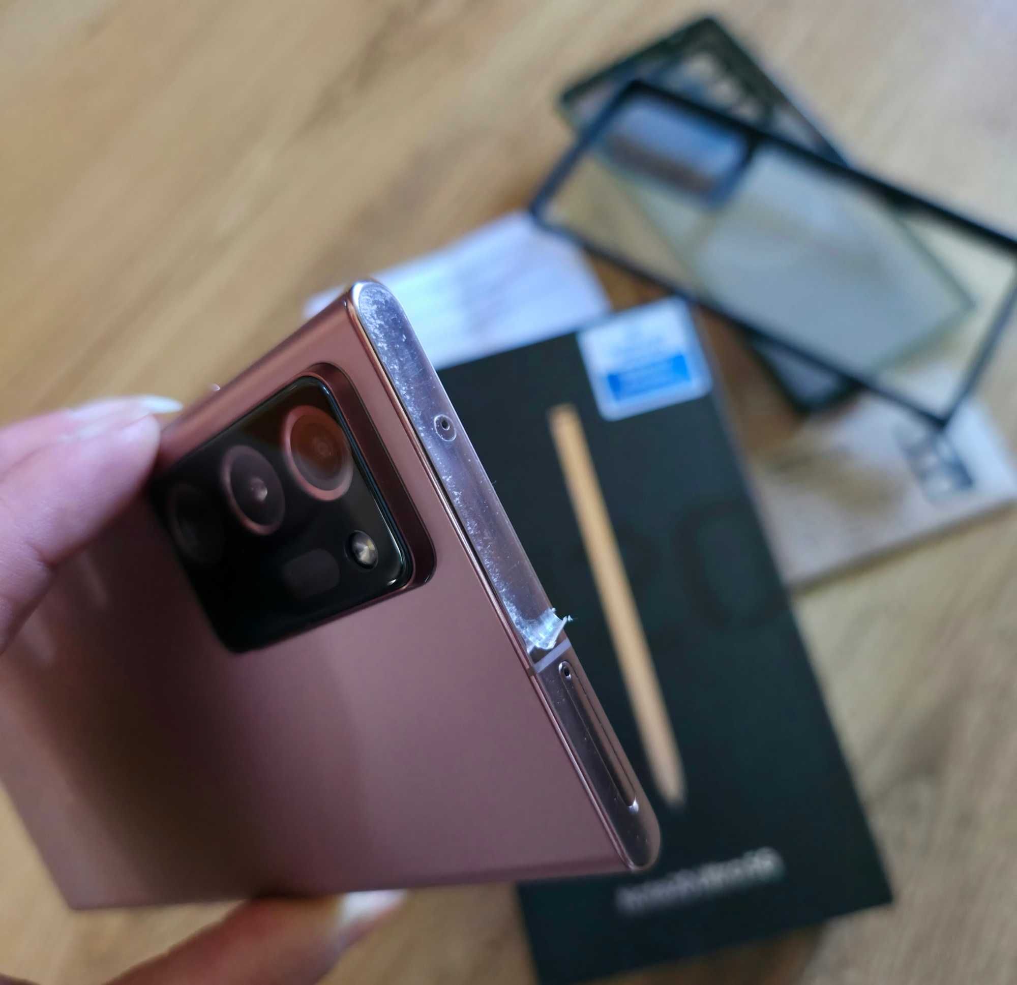 Telefon samsung Note 20 Ultra 256GB bronze 5G N986 gwarancja