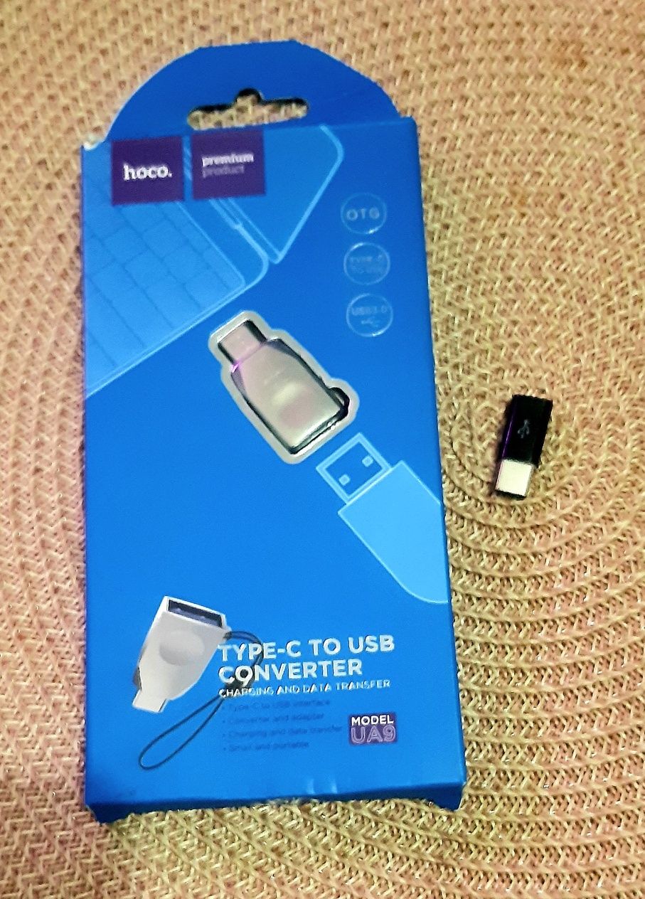 Перехідник Hoco UA9 USB type C - USB