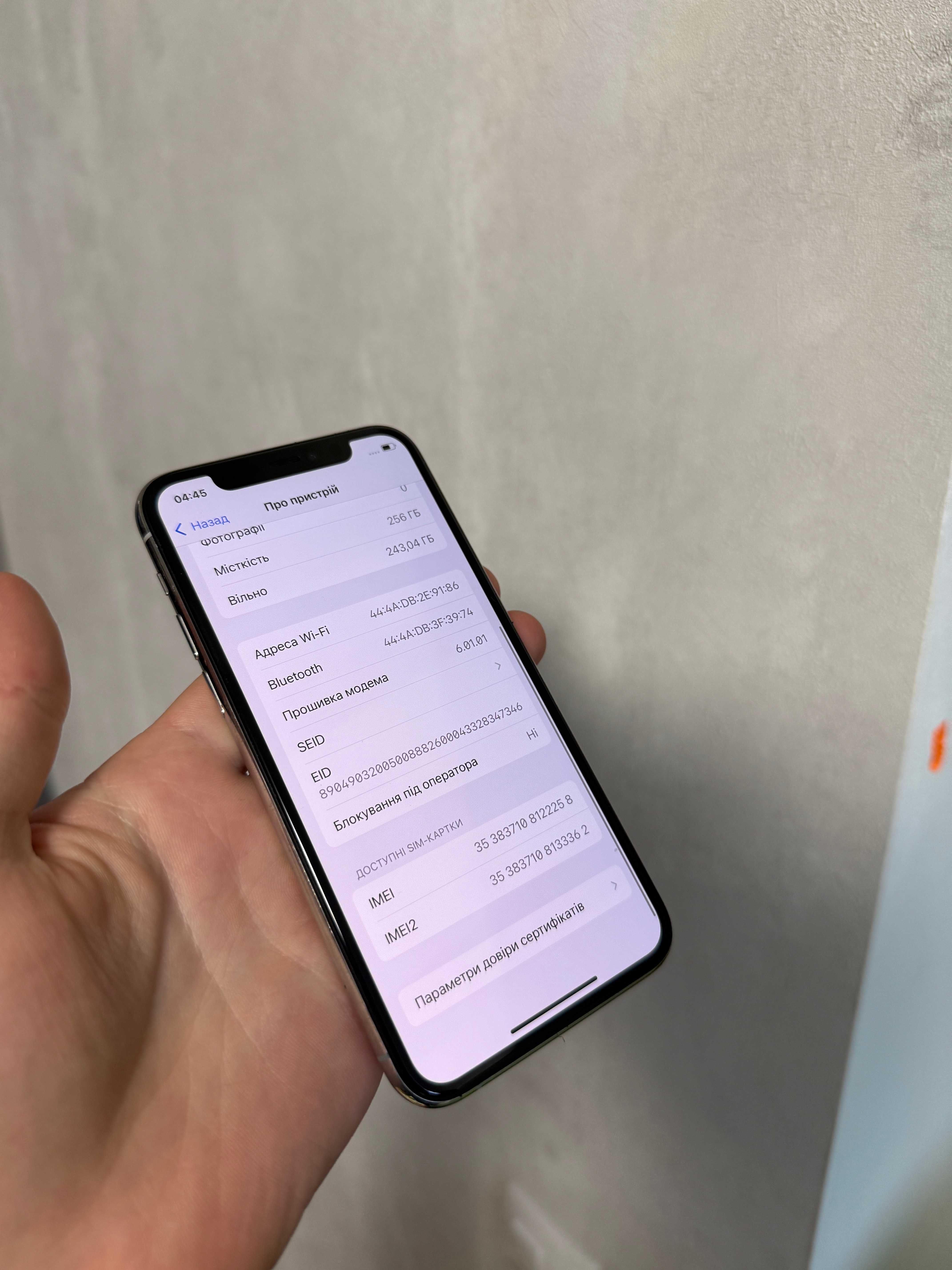 iPhone 11Pro 256GB Neverlock 100%акумулятор Ідеал 11 Про 256гб TradeIN