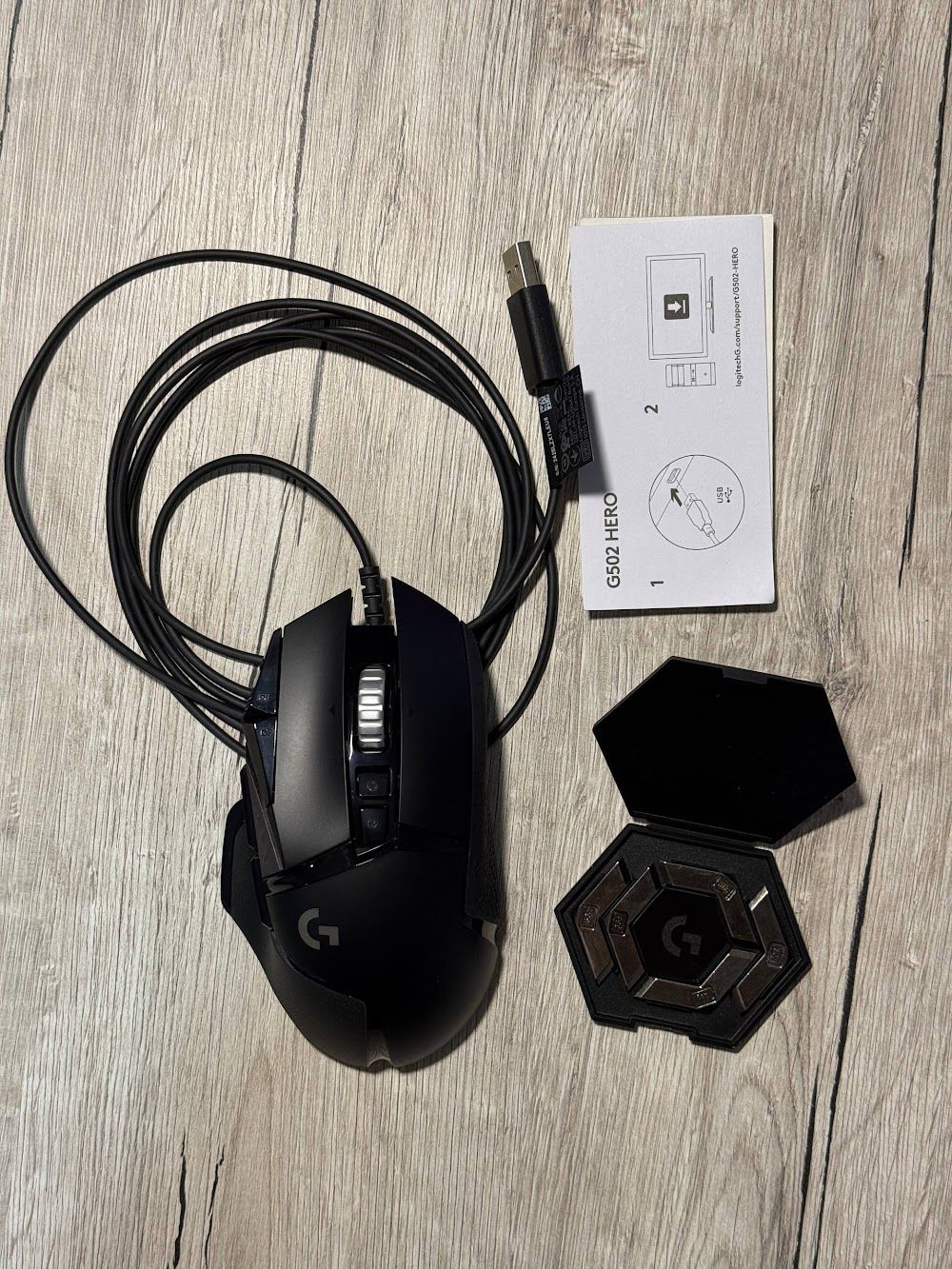 Комп'ютерна миша Logitech G502 HERO Black (910-005470)
