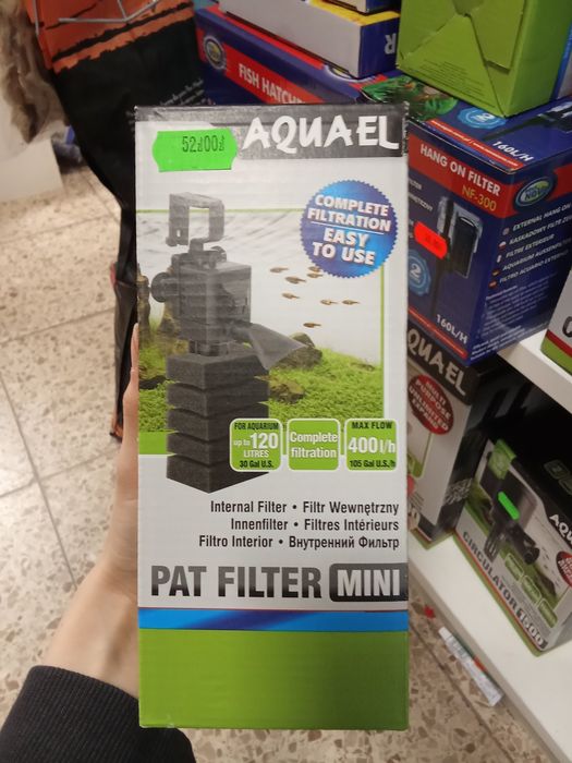 Filtr do akwarium w sklepie zoologicznym GRUBY KOCUR rzeszów