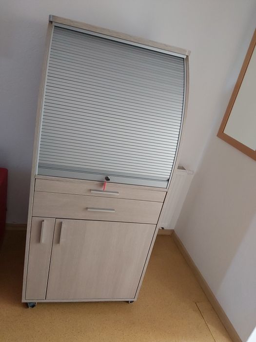 Szafa z roletą duża szafka kuchenna szafka na lodówkę ekspres do kawy