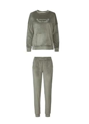 Домашній велюровий костюм-піжама, Німеччина, розмір М-L