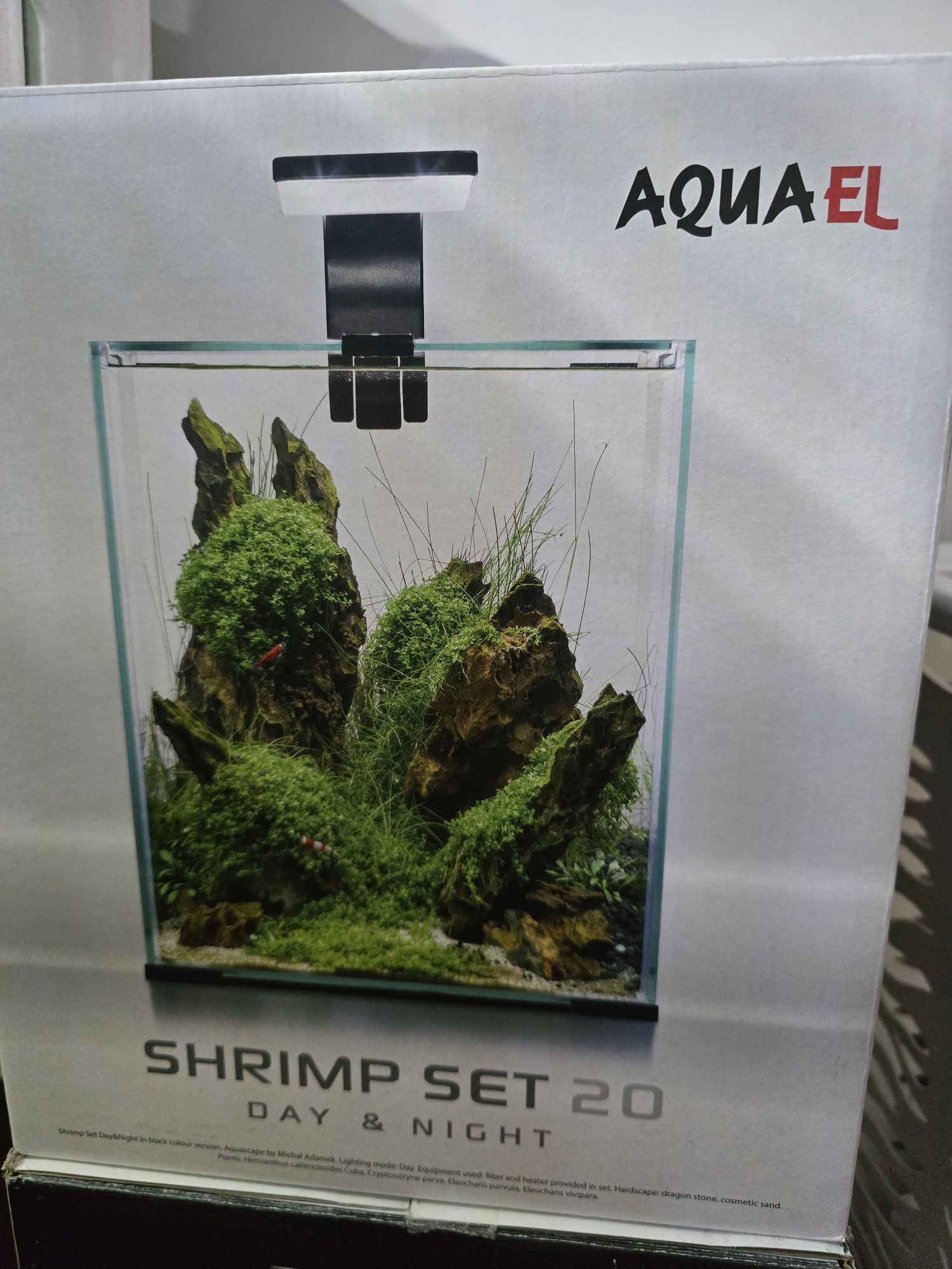 NOWY Shrimp SET DAY & NIGHT 20 BIAŁY Aquael - cena ostateczna