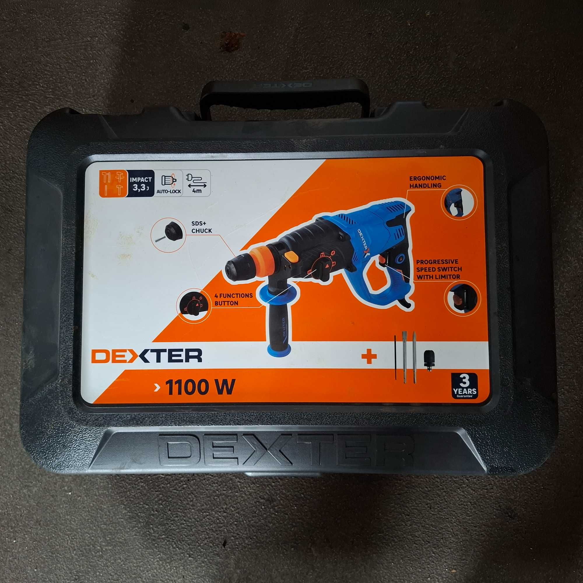 Młotowiertarka DEXTER Power 1100RH2-40.5 G1117