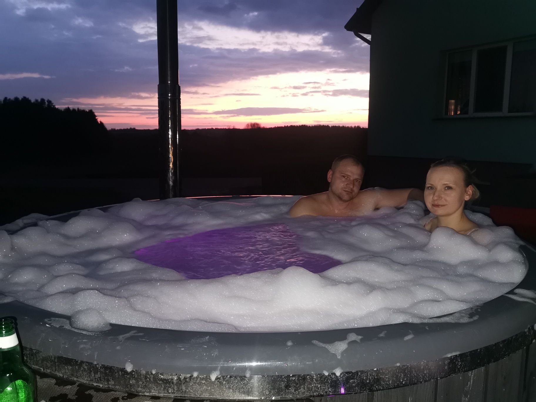 Balia mobilna bania jacuzzi Mobilne Sauna mobilna Wynajem Ełk