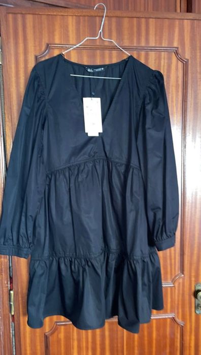 Vestido zara M com etiqueta