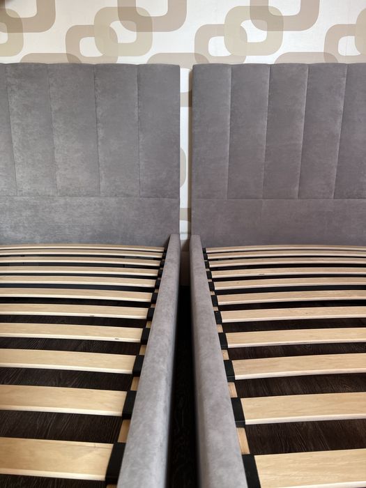 Ліжко двоспальне та ліжко односпальне