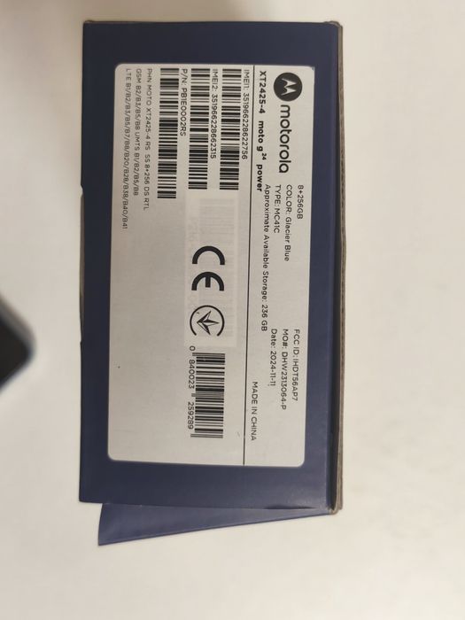 Продам Motorola G24 Power 8/256 (XT2425-4) Glacier Blue