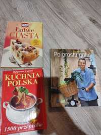 3 książki kucharskie