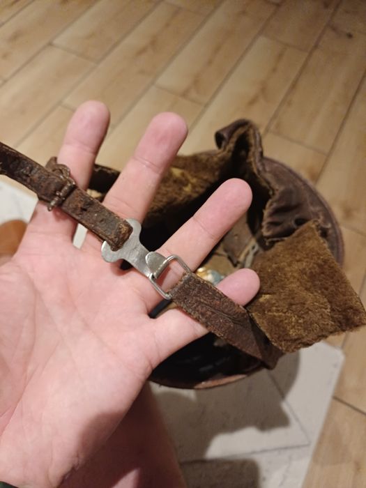 Kask motocyklowy orzeszek PRL topek