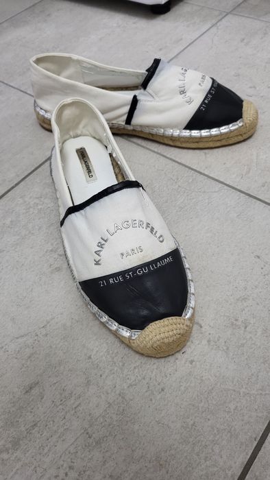 Karl lagerfeld espadryle damskie 38
