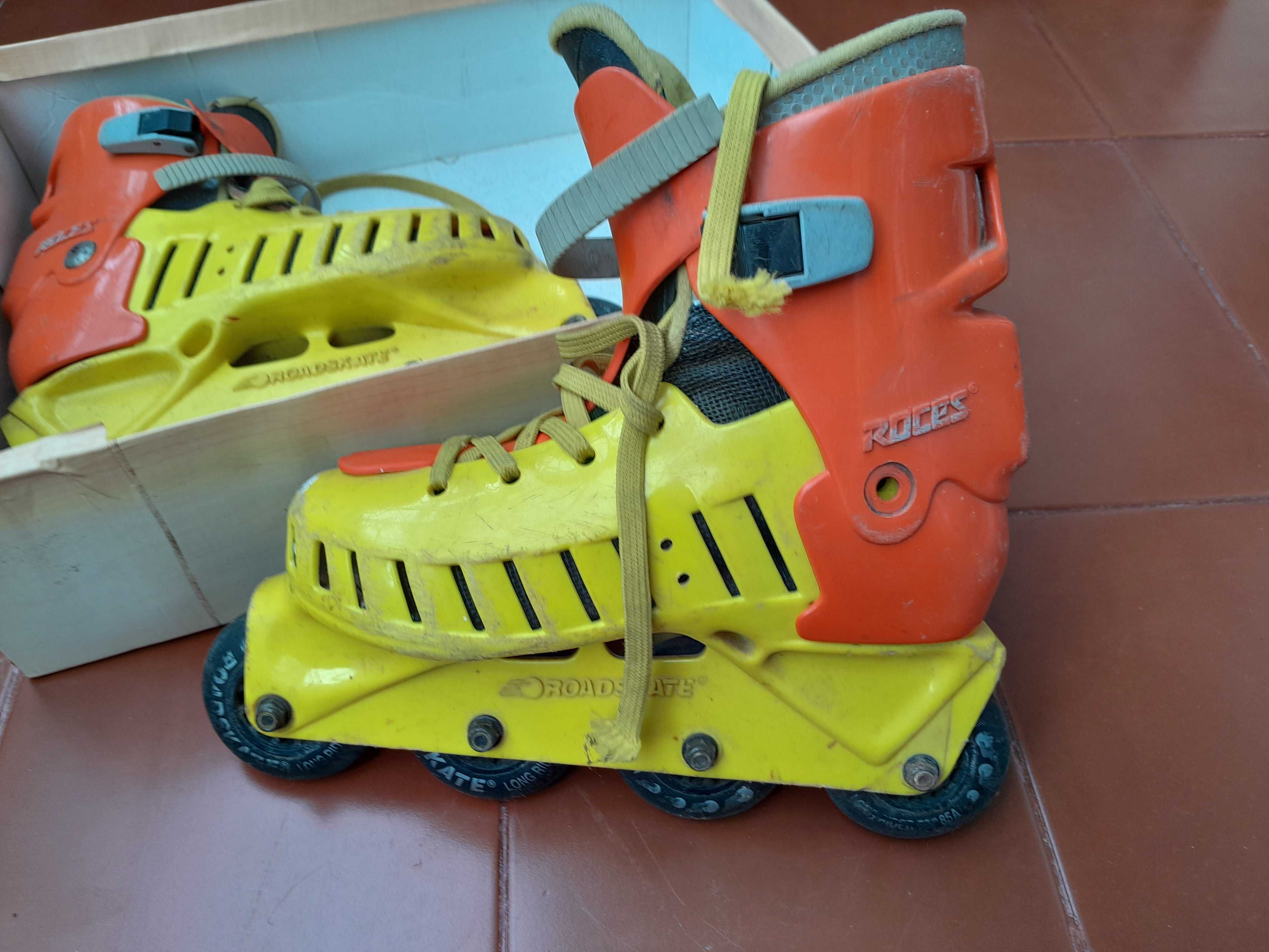 Patins em  linha, Roces, extensíveis