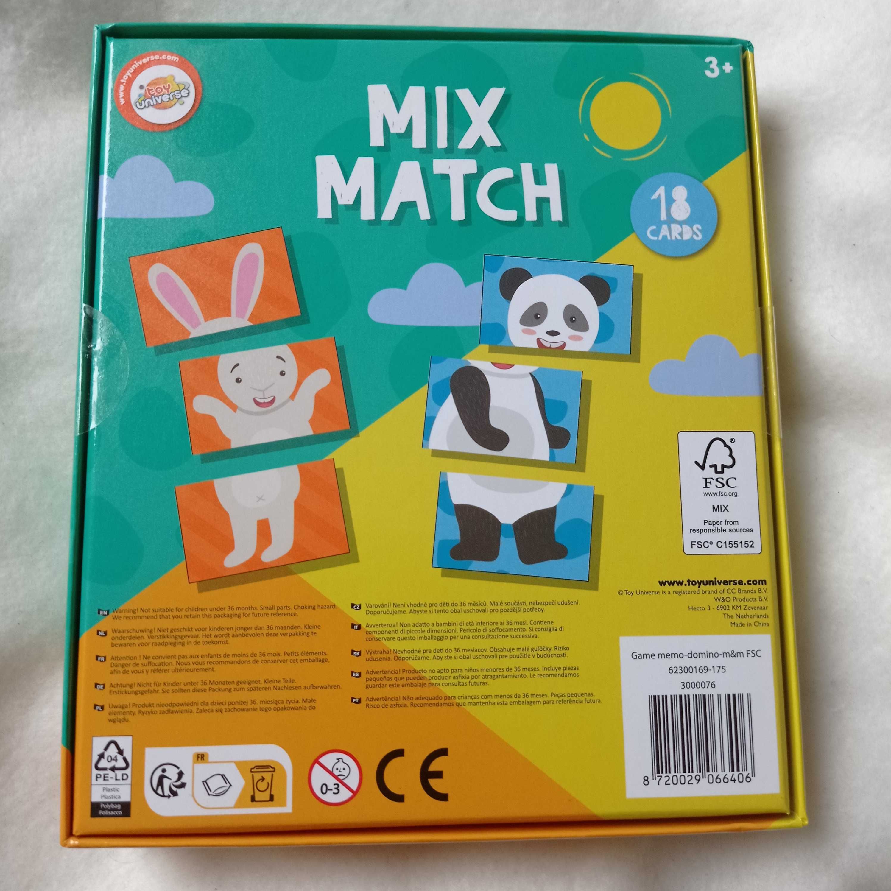 Gra Mix Match, zwierzęta