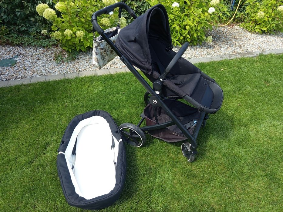 Balios S wózek cybex spacerowka plus gondola 2w1 ładny czarny