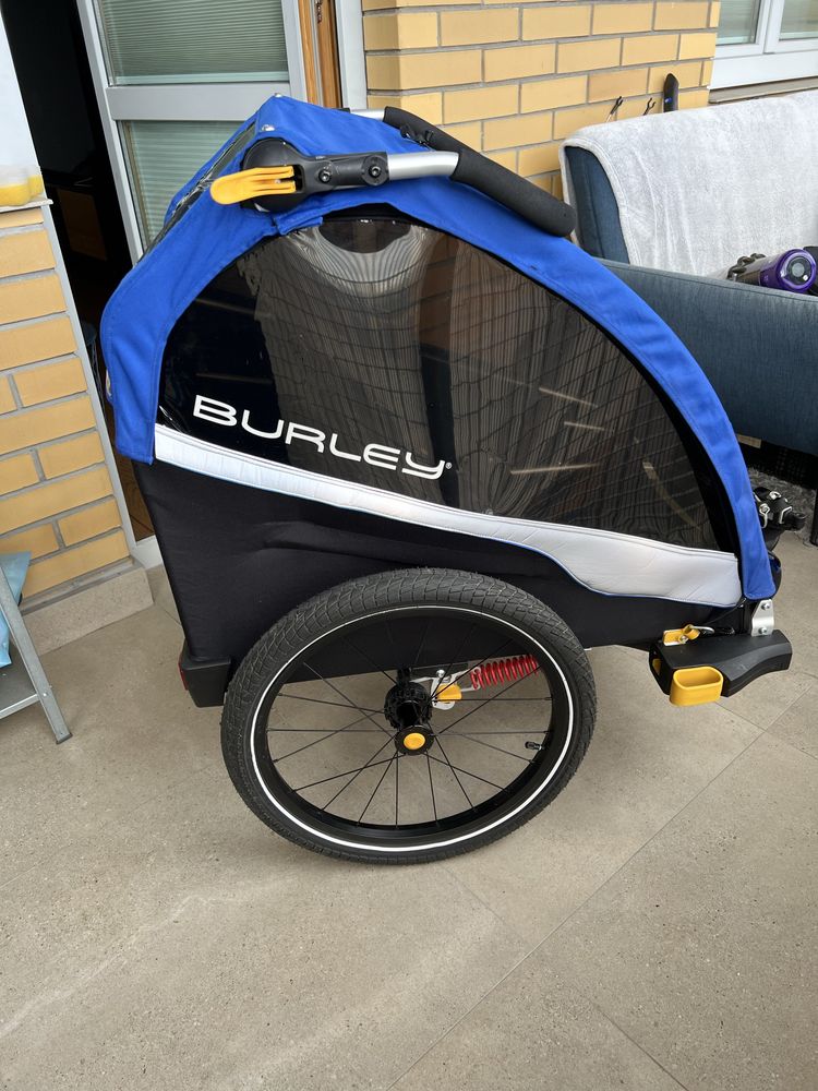 Burley D'Lite Double Przyczepka rowerowa dziecięca