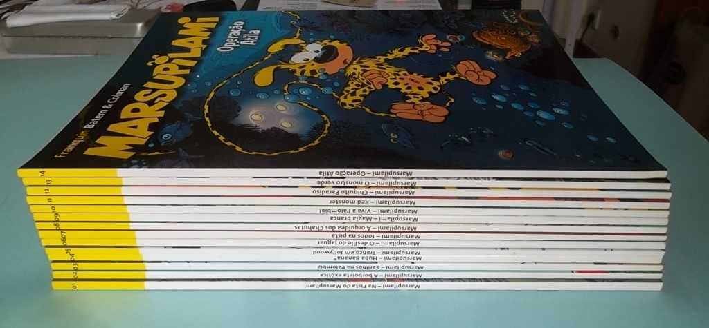 MARSUPILAMI - Coleção completa 14 volumes Ed. Asa / Público