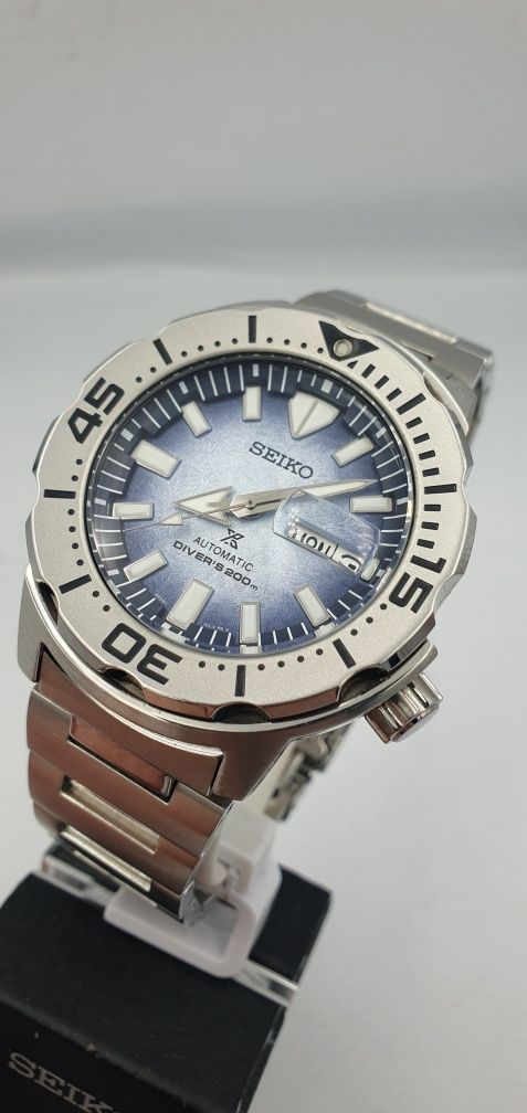 Seiko Antarctica Monster Special Edition Save The Ocean Frost PENGUIN