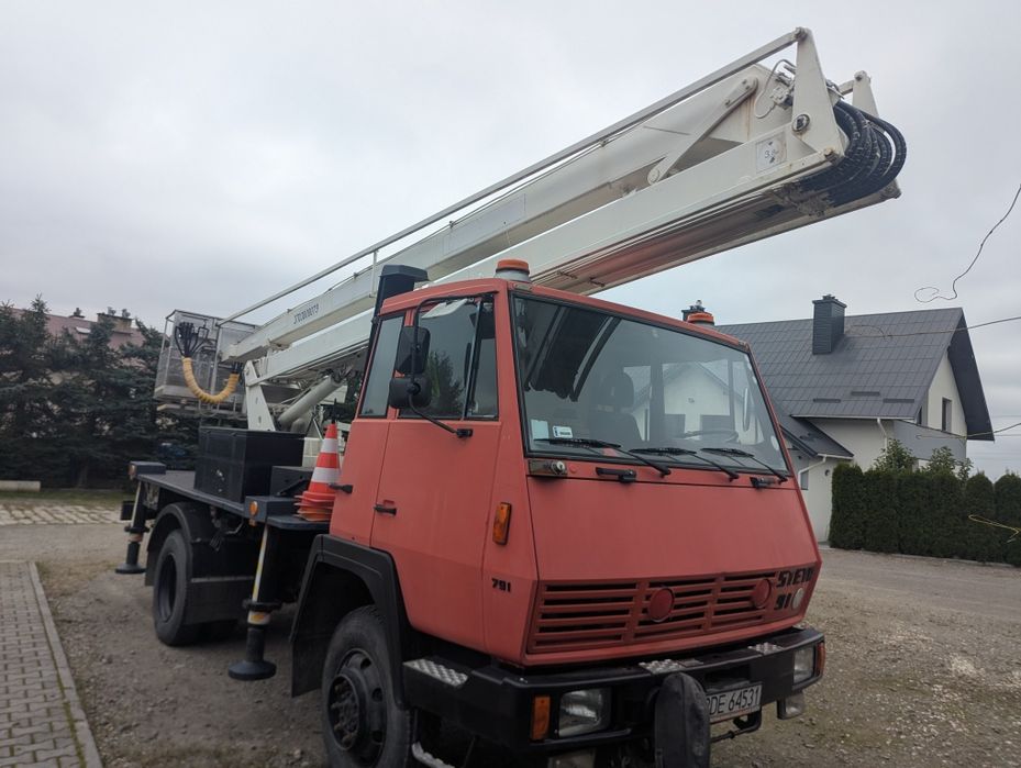 Steyr zwyżka 4x4 podnośnik koszowy