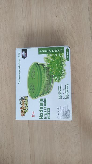 Hodowla kryształów zielone - Science Time