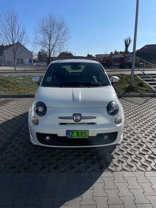 fiat 500e,biała perła, elektryk,transport do klienta  60gr za kilometr