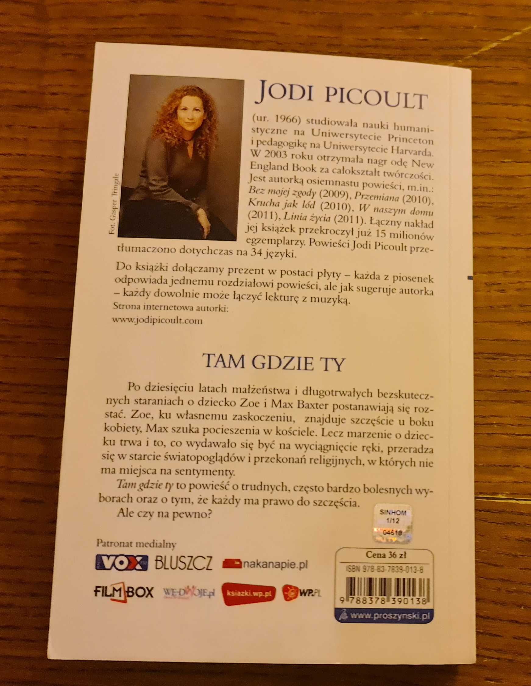 Tam gdzie Ty - Jodi Picoult + CD