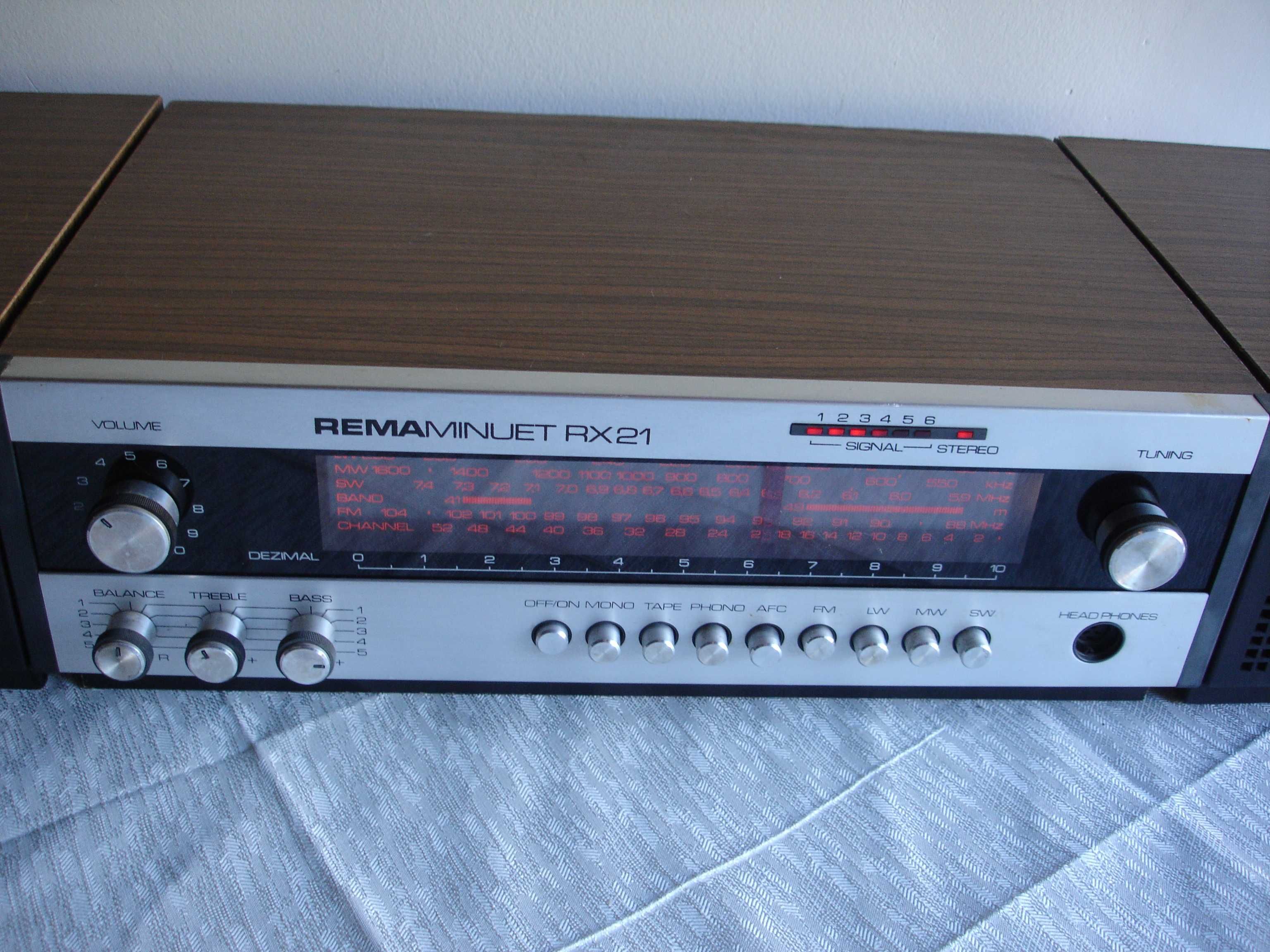 Stare radio DDR REMA MINUET RX21