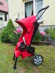 Wózek na plażę  Smart Buggy czerwony