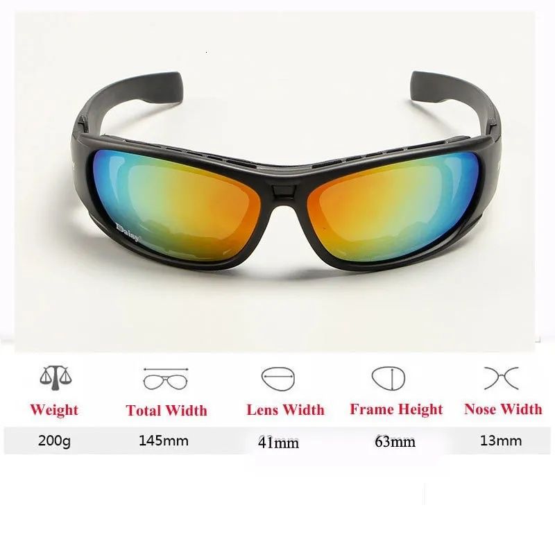 Daisy C6 Тактические, поляризационные очки, с набором стёколDaisy C6 Т