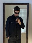 (S) Черный бомбер TRESPASS jacket куртка курточка ветровка вітровка