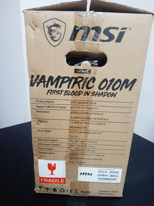 Caixa MSI Vampiric 010M