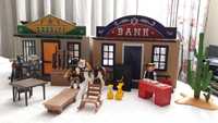 Playmobil cidade do oeste maleta Sheriff + bank