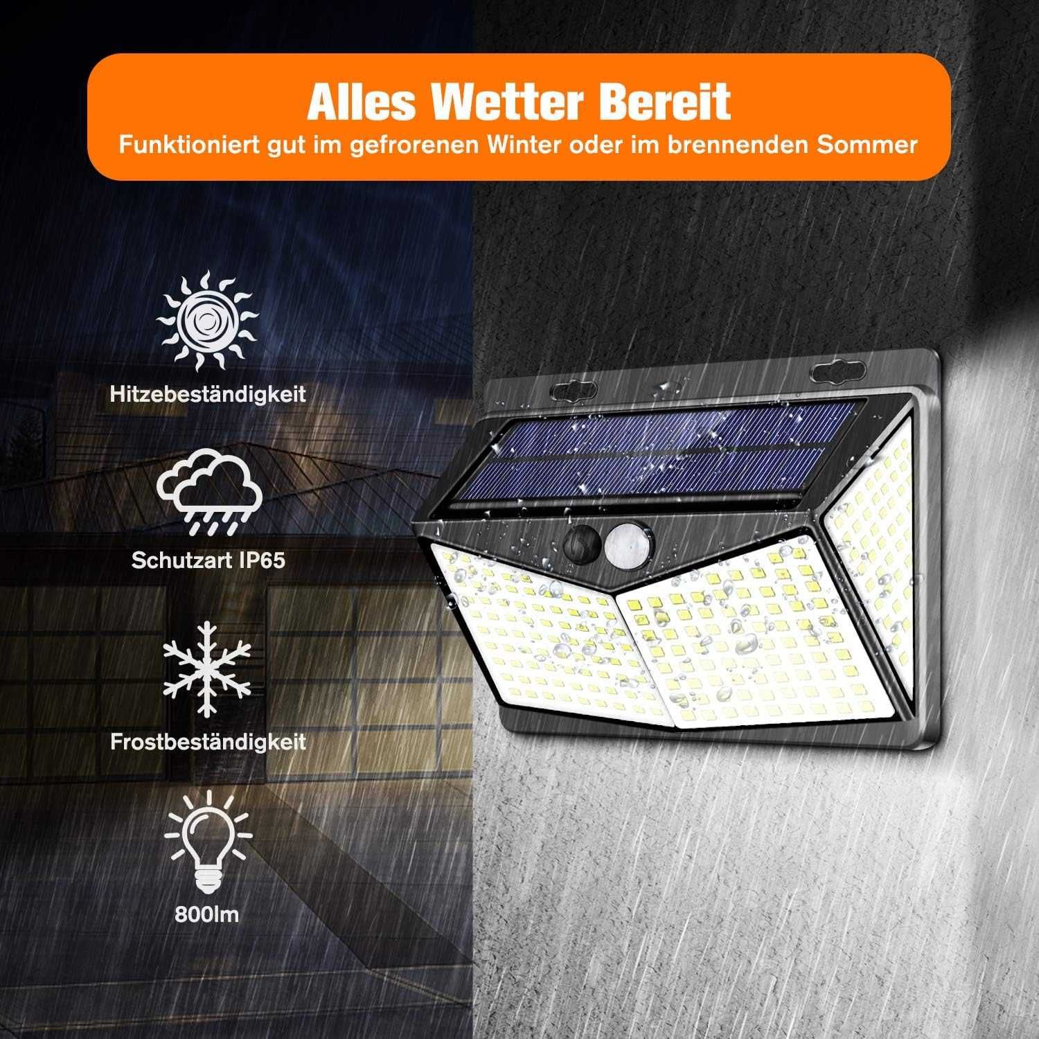 Nowa lampa solarna / solar / lampka / 208 LED / 2szt / MPJ !1414!