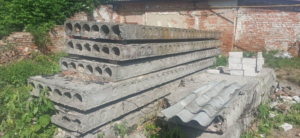 Панелі перекриття 6 х 1,2 м