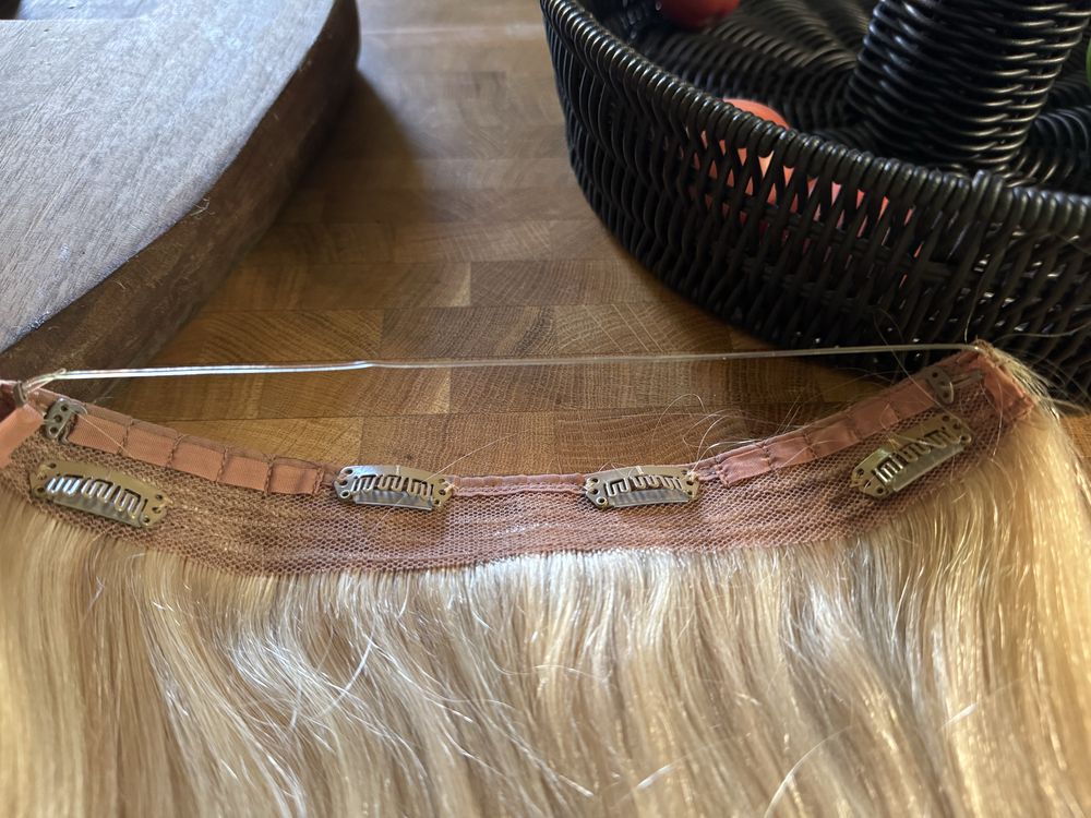 Wlosy naturalne szampanski blond