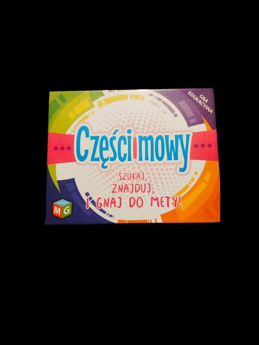 Gra edukacyjna „Części mowy – Szukaj, znajduj i gnaj do mety!”