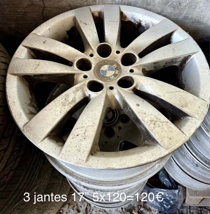 4 jantes bmw 16” furação 5x120