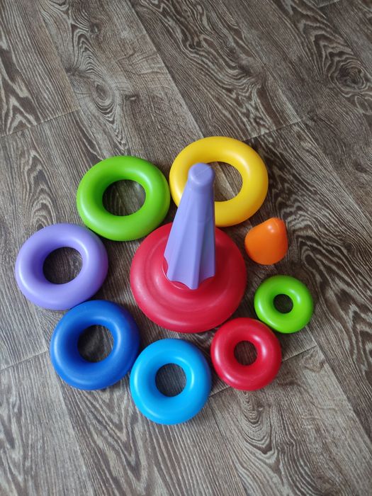 Дитяча розвиваюча піраміда 43 см Технок