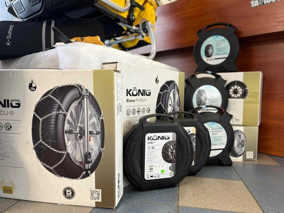 Łańcuchy śniegowe 195/65/R15 Taurus Diament 9 mm gr 80 NOWE