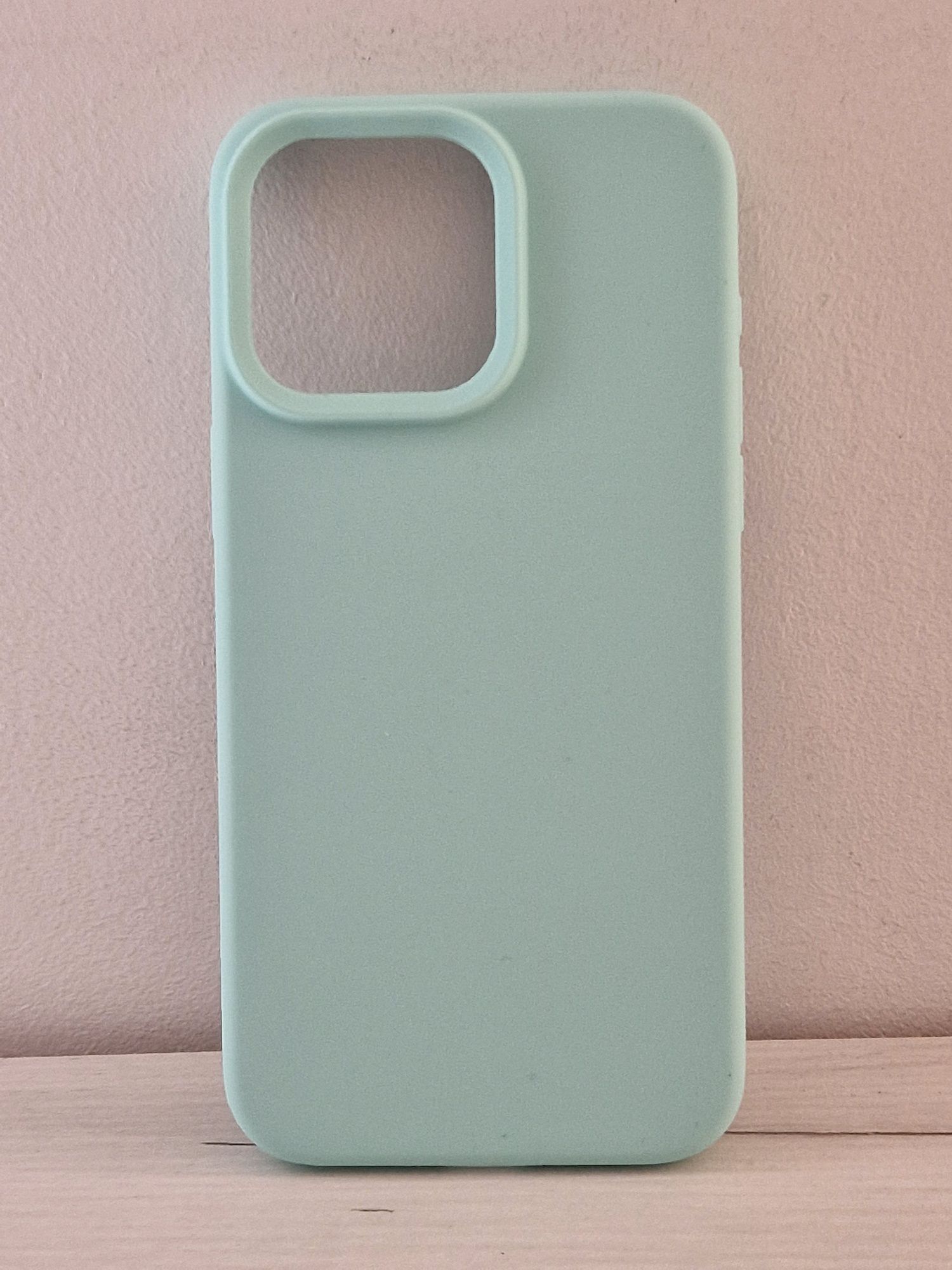 Silicone Lite Case do Iphone 15 miętowy