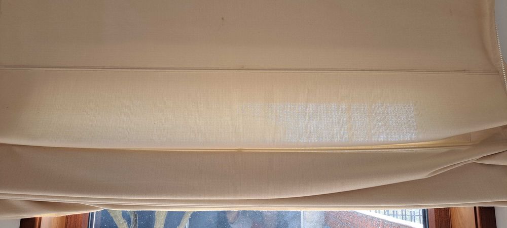 Vendo cortinas em linho de enrolar completas