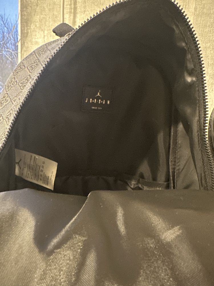Рюкзак Jordan джордан Monogram Black Gray