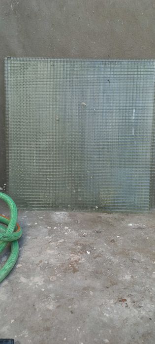 3 vidros 60x60cm - anos 60