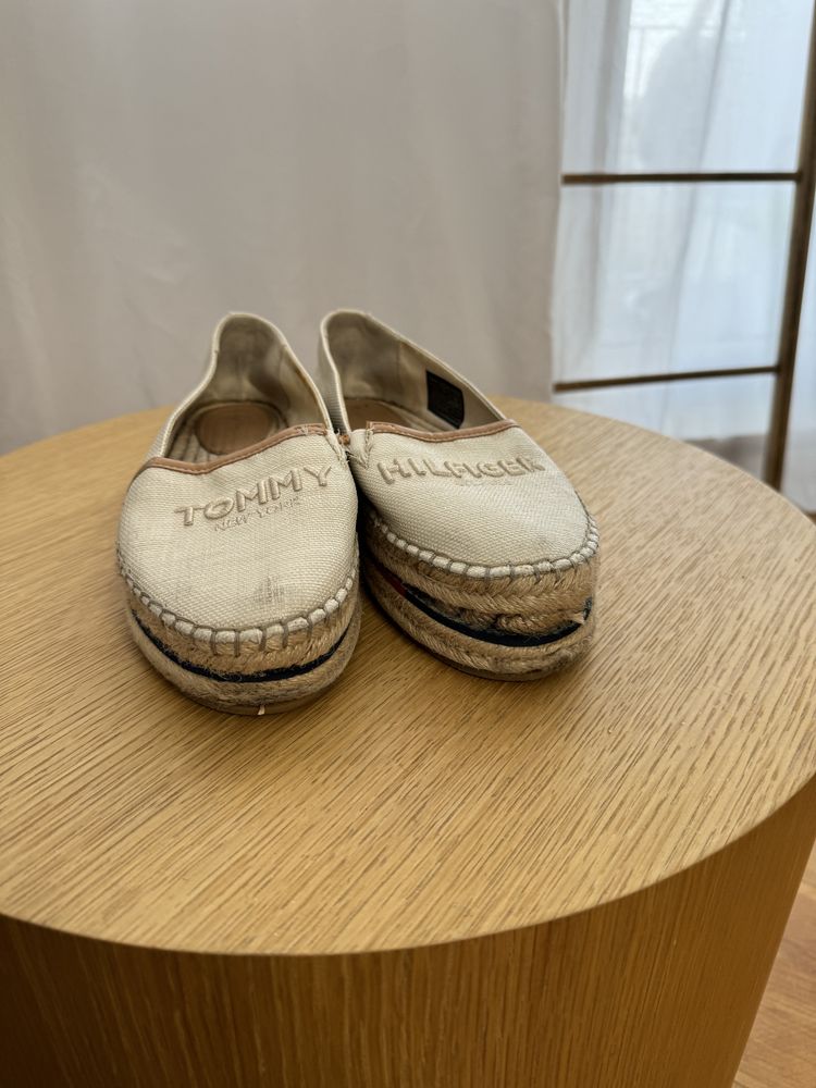 Tommy hilfiger balerinki espadryle 36