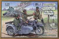 Model do sklejania IBG BMW R12 with sidecar skala 1/35