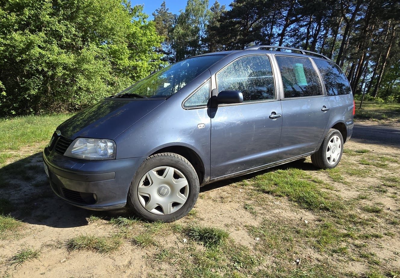 Piękny Seat Alhambra 1,8 turbo nowy gaz 7 osób  MEGA OKAZJA