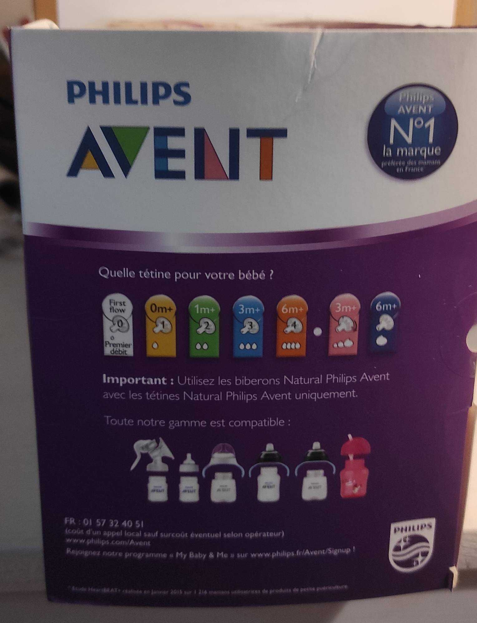 Zestaw 6 butelek dla niemowląt Philips AVENT Natural + Maskotka
