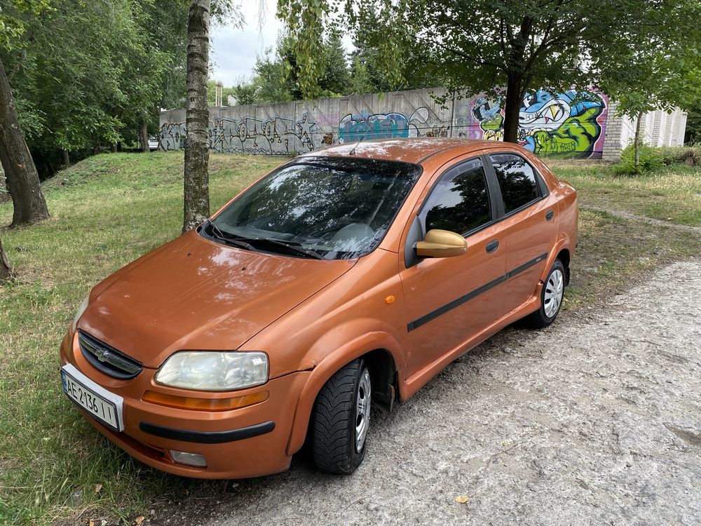 Chevrolet Aveo 2005 газ 4